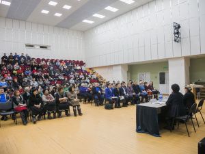 Галина Данчикова и Сардана Авксентьева встретилась с жителями Тулагино-Кильдямского наслега