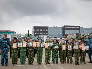 Проведена военно-патриотическая игра «Зарница» для детей сотрудников УФСИН и воспитанников школ-интернатов