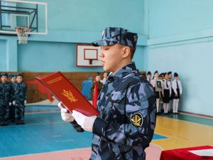 В День работника уголовно-исполнительной системы молодые сотрудники УФСИН приняли Присягу
