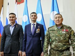 В Якутске чествовали Героя России Николая Евдокимова