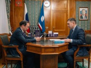 Глава Якутии провел рабочую встречу с президентом международного комитета «Дети Азии»