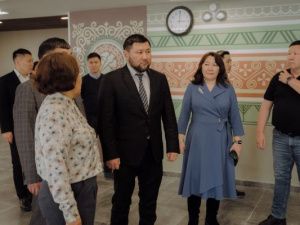 Евгений Григорьев осмотрел новую школу №40 имени М.Е. Николаева