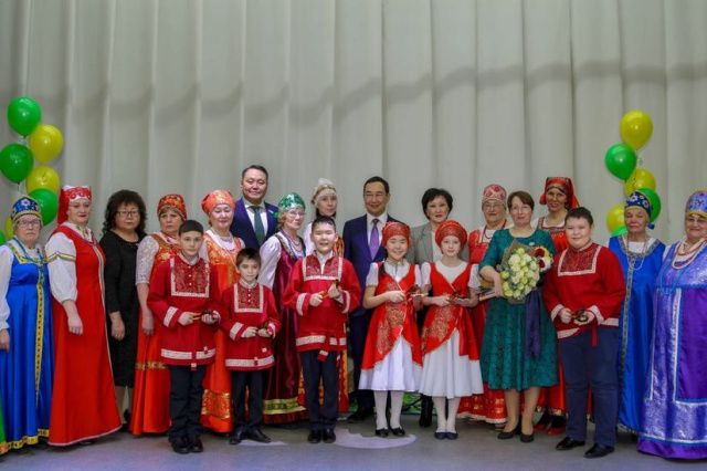 ДЕПУТАТЫ ЯКУТСКОЙ ГОРОДСКОЙ ДУМЫ ПОСЕТИЛИ ОТКРЫТИЕ ДОМА КУЛЬТУРЫ "КЕДР" В СЕЛЕ ТАБАГА