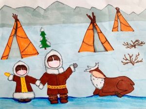 Конкурс детского рисунка «Якутия – мой край родной!» проведен в уголовно-исполнительной инспекции