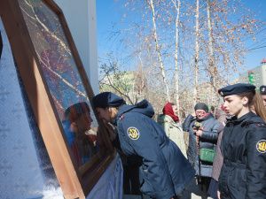 Сотрудники и ветераны УФСИН приняли участие в общегородском Пасхальном Крестном ходе, приуроченном к 81-й годовщине Победы в Великой Отечественной войне
