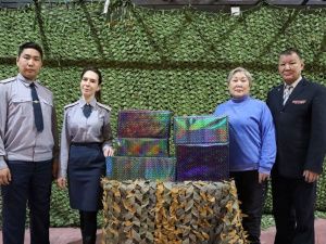 Помощь добровольцам отряда «Боотур» передали ветераны и молодые сотрудники УФСИН