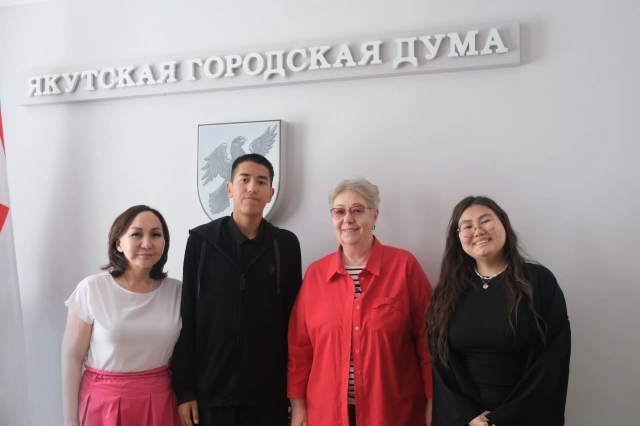 В Якутской городской Думе прошла встреча с молодыми лидерами Якутска