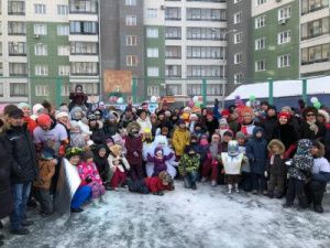 Год добрососедства: Праздник весны в 203 микрорайоне Якутска