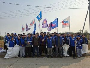 В Якутске прошел масштабный общегородской субботник