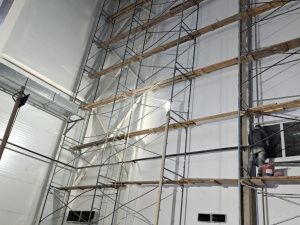 В спортивном комплексе в Сайсарах ведутся отделочные работы 