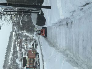 Уборка снега-труд нелёгкий! 