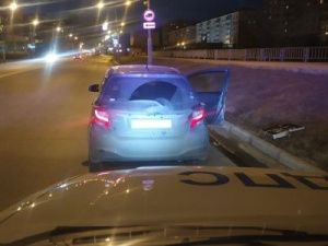 В Якутске инспекторы ДПС «по горячим следам» задержали угонщика