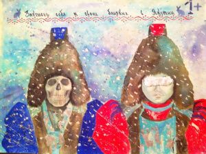 «Не ожидала, что реакция будет такой бурной».  Художница Вера Петрова — о провокационных образах с черепами и критике