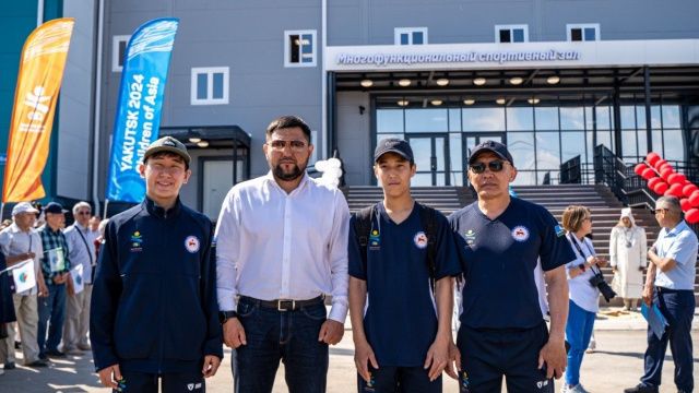 В Якутске открыли многофункциональный спортивный зал на ул. Ильменской