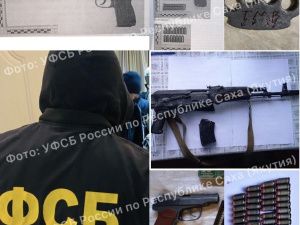 У наркодилера обнаружены и изъяты два пистолета Макарова с глушителем и автомат Калашникова