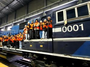 Учащиеся школ Алданского района познакомились с профессией железнодорожника