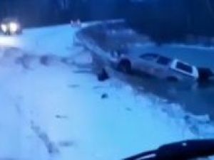 Видеофакт: Жесткое ДТП в Якутии