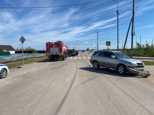 В Якутске машина скорой медицинской помощи попала в ДТП