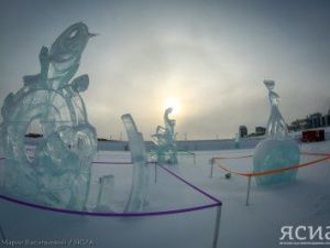 Ледовый парк на 202 микрорайоне готовится к открытию