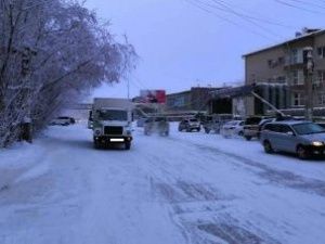 В Якутске сбили пьяного мужчину