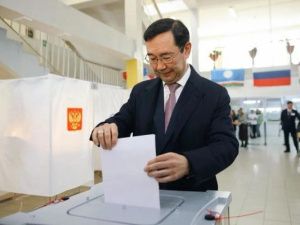 Глава Якутии исполнил гражданский долг