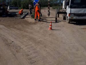 На паромной переправе Якутск — Нижний Бестях устанавливают ограждения