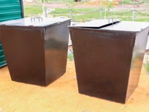 В исправительной колонии № 1 налажен выпуск контейнеров для твердых коммунальных отходов