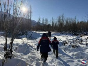 В Момском улусе вертолет Ми-8 эвакуировал мужчину