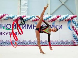 В Якутии впервые проходит первенство ДФО по художественной гимнастике