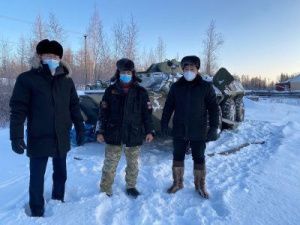 В Верхневилюйском районе прикупили броневичков и танков