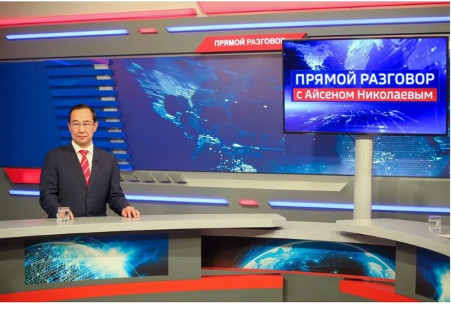 13 мая Айсен Николаев примет участие в передаче «Прямой разговор»