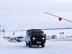Досрочно открыто движение по ледовому автозимнику Якутск — Нижний Бестях