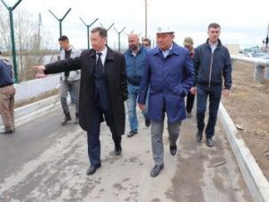 Строительство канализационных очистных сооружений Жатая на завершающей стадии