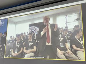 В Якутске школьники встретились с космонавтом, Героем России Андреем Борисенко