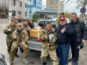 Ветераны боевых действий купили мобилизованным внедорожник