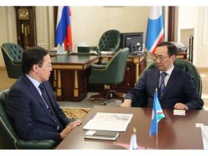 Айсен Николаев обсудил вопросы сотрудничества республики с руководством Азиатско-Тихоокеанского Банка