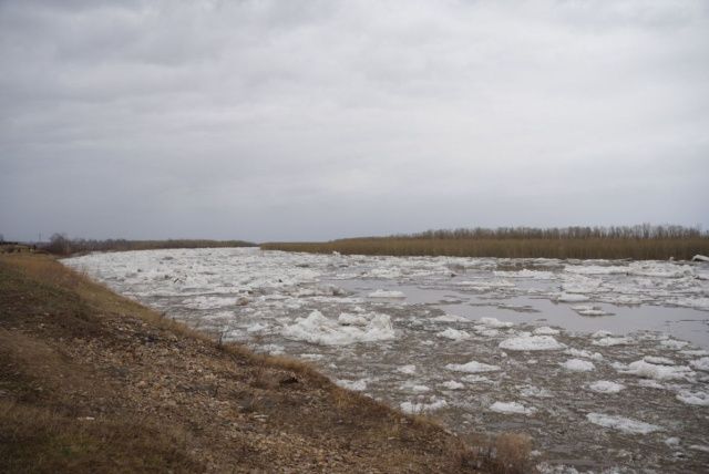 Уровень воды на протоке у села Табага остается стабильным