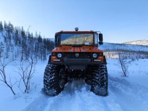 Завершилась экспедиция из Якутска до Охотска на вездеходах по следам Витуса Беринга