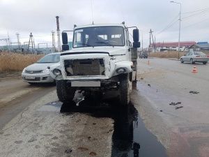 В Якутске на одной улице произошло два ДТП