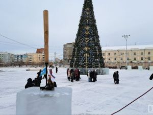 Народы спорт объединяет: в Якутске стартовал конкурс ледовых скульптур, посвященный «Детям Азии»