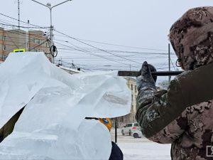 Народы спорт объединяет: в Якутске стартовал конкурс ледовых скульптур, посвященный «Детям Азии»