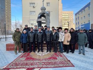В МВД Якутии почтили память товарищей, погибших при исполнении служебных обязанностей