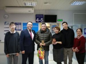 Раненый в бою командир спецотряда «ДОСААФ» вернулся в Якутск