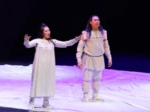 В Астане зрители высоко оценили спектакль Театра Олонхо Якутии