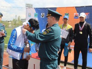 Сотрудники регионального управления МЧС России стали призерами соревнований по легкой атлетике