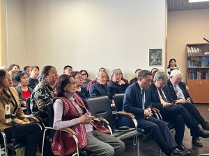 В СВФУ презентовали приложение с записями исполнения олонхо именитых сказителей «Ноо!»