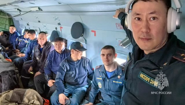 Ледоход в Якутии достиг Хангаласского района