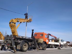 Светлая столица: В селе Хатассы проводят уличное освещение