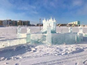 На 202-м открылся ледовый городок