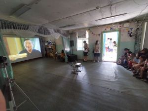 Урок «Разговор о важном» в летнем лагере